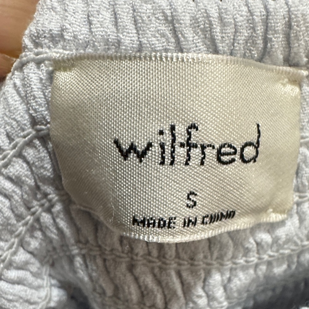 Wilfred White Smocked Wide-Leg Jumpsuit - Picture 3 of 3